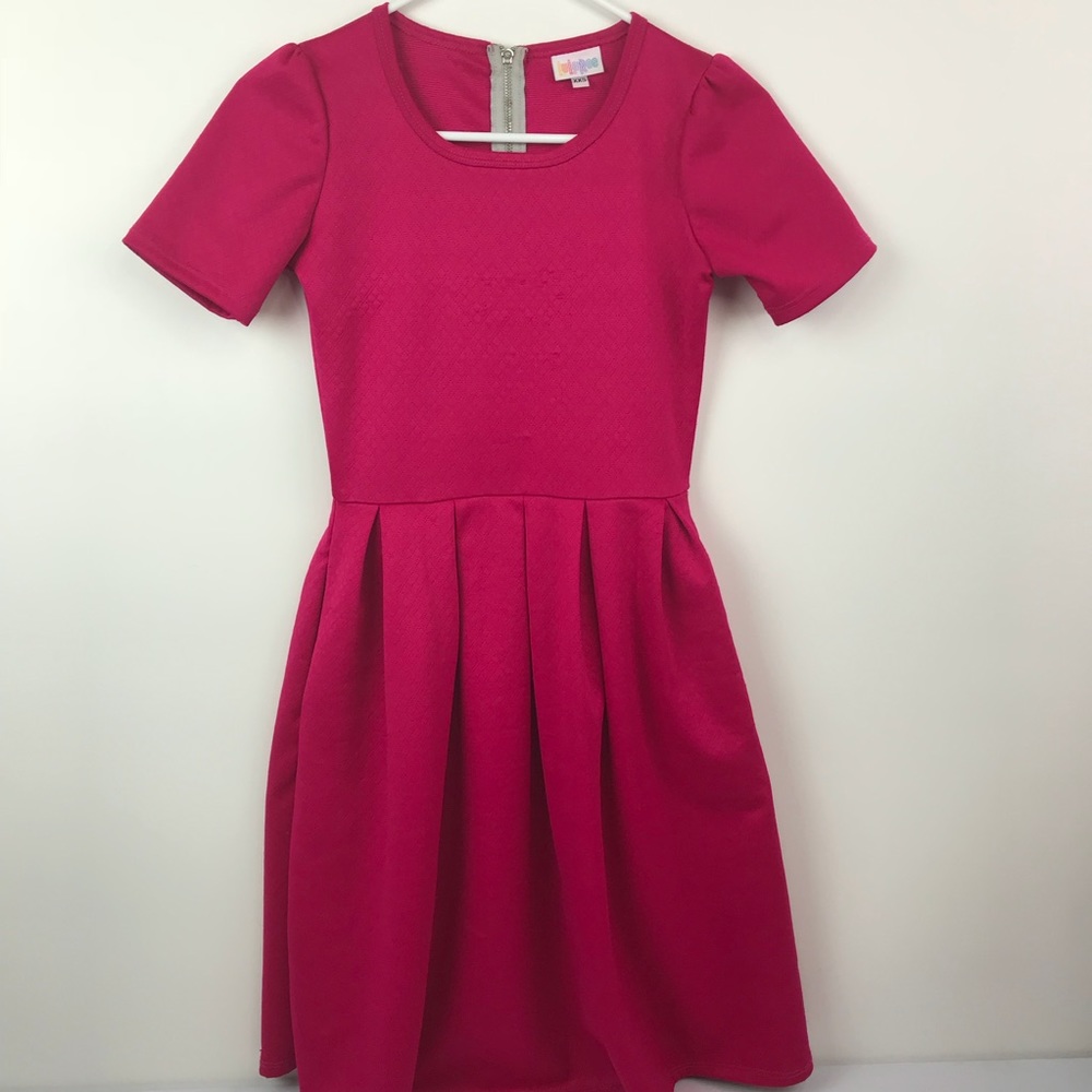 LuLaRoe XXS Pink Dress